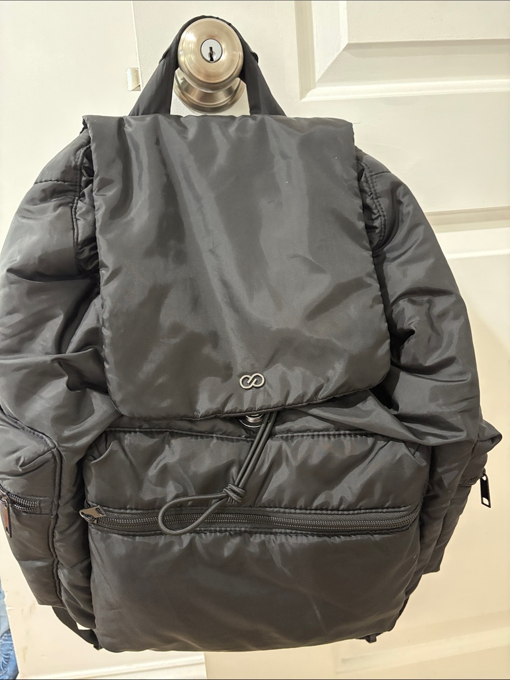 CALIA Puffer Backpack Flap